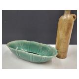 VtTG USA Brush 14" Planter & Stoneware 12" Bottle