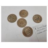 Alexandria Indiana 5 Record Drugs Wooden Nickels