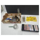 VTG Cassettes, Stanley Tools, Marathon Scoop,+