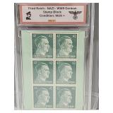 German WWII Block Stamps MUH