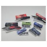 7 NIB Folding Pocket Knives