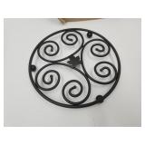 Longaberger Set of 2 Wr Iron Trivets