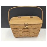 Longaberger Picnic Basket 11" W