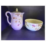 Jewel Tea w  SOME Uranium Pitcher & Bowls up to 9"