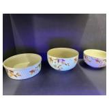 Jewel Tea w  SOME Uranium Bowls up to 7 3/4"W