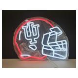 New Indiana U Football LED Sign14" x 12"