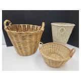 VTG Baskets From 10"W-15"W