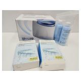 NEW Ultrasonic Denture CLeaner w Tablets,+