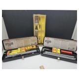 3 Old Gun Cleaning Kits