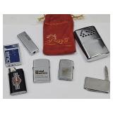 Hand Warmer & Lighters; Barlow, ATO, Money Clip +