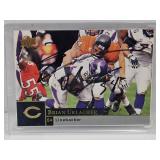 Signed Brian Urlacher 54 Football Card No COA