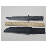 NIB Frost Cutlery 12" Bone Knife & Sheath