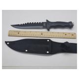 NIB Frost Seal Team Survival Knife &  Sheath
