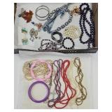 Costume Jewelry Beaded Necklaces +