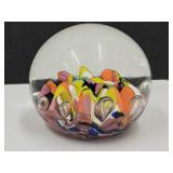 Glass Paperweight See Maker