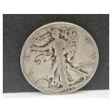 1935 D Walking Liberty Silver Half Dollar Coin