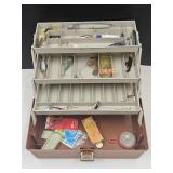 Tackle Box with Fishing Lures Jitterbug +