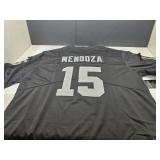 New Mendoza Raiders Stitched Nike Jersey Large