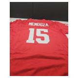 New Mendoza IU Stitched Adidas Jersey Youth XL
