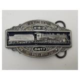 New York Freight 464 Hudson Steam Engine Buckle