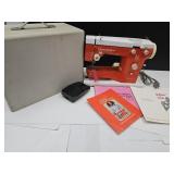 MCM Stretch & Sew Sewing Machine & Books