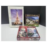 5 Jigsaw Puzzles-From 100-1500 Pieces