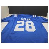 New Taylor Colts Stitched Jersey Small