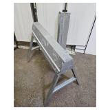 Pair of Metal Folding Saw Horses