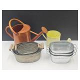 2 Water Cans Up to 8" High &  Tubs Up to 9" wide