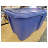 32 Gal Blue Storage Tote