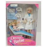 NIB Dentist Barbie Doll & Kelly Patient Doll