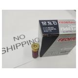 20 Gauge Federal 25 Rds Gun Ammo