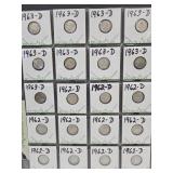 20 Silver  Roosevelt Dime Coins See Dates