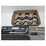 Spring Clamps, Breaker Bar & Sockets +