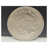 1922  S Silver Peace Dollar Coin