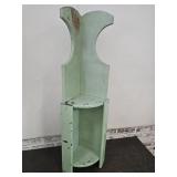 Primitive Style Corner Display Shelf  13 x 42" h