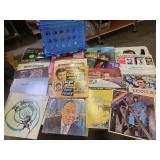 Lot of Country Albums in Crate See Titles