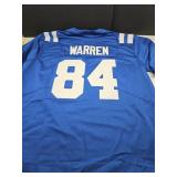 New Warren Colts Stitched Jersey  Med