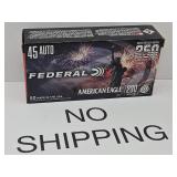 45 ACP 50 Rds Gun Ammo 250th Anniversary Ed.