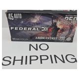 45 ACP 50 Rds Gun Ammo 250th Anniversary Ed.