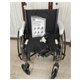 New Medline Wheel Chair w Foot Rest