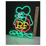 New Rat Fink LED Sign  10" x14"