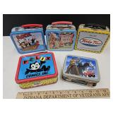 Metal Lunch Boxes Up To 7" W Popeye, Candy Land +