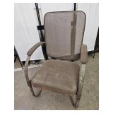 Vintage  Metal Mesh  Garden  Bouncy Chair