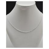 Silver Plated Chain Necklace