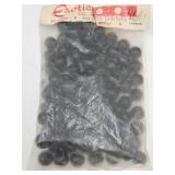 5 Star Brand Black Glass Marbles 85