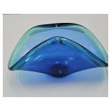 Murano Art Glass Dish 9 3/4" W