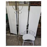Vanity Stool & Hall Tree