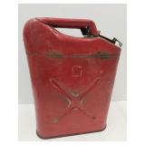 U.S. Military  RED Jerry Can