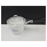 Corning Ware 1 QT  P-55-B 4 Cup Pan with Lid